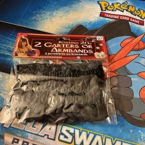 Black Roaring 20s Garters or Armbands